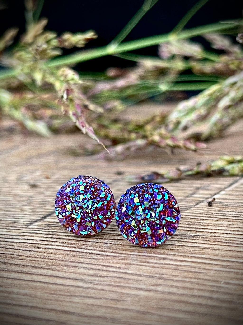 Purple Druzy OMGEEZY