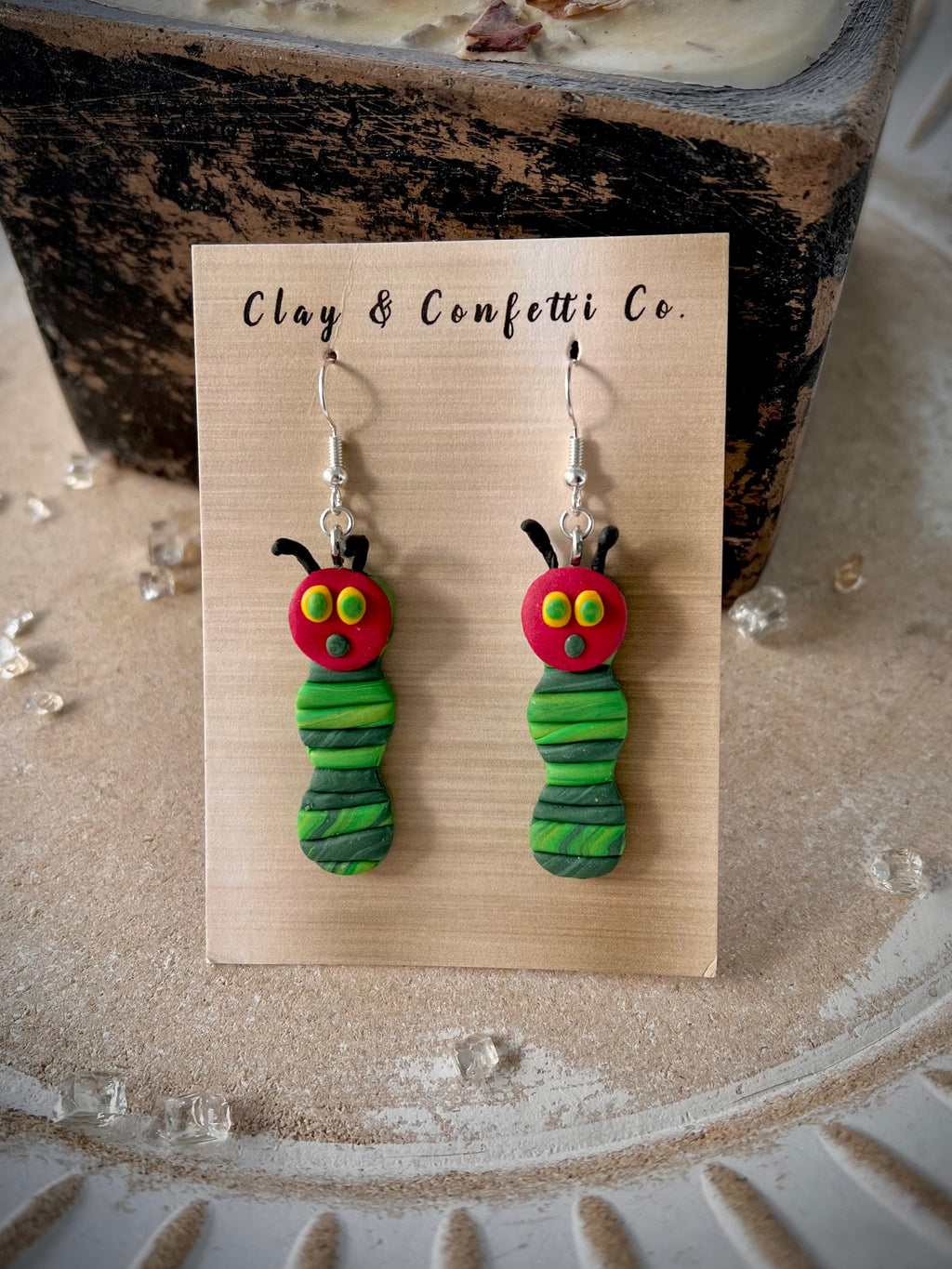 Hungry Caterpillar Dangle