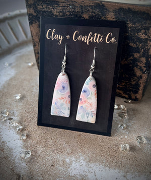 Pastel Featherly bullet dangle