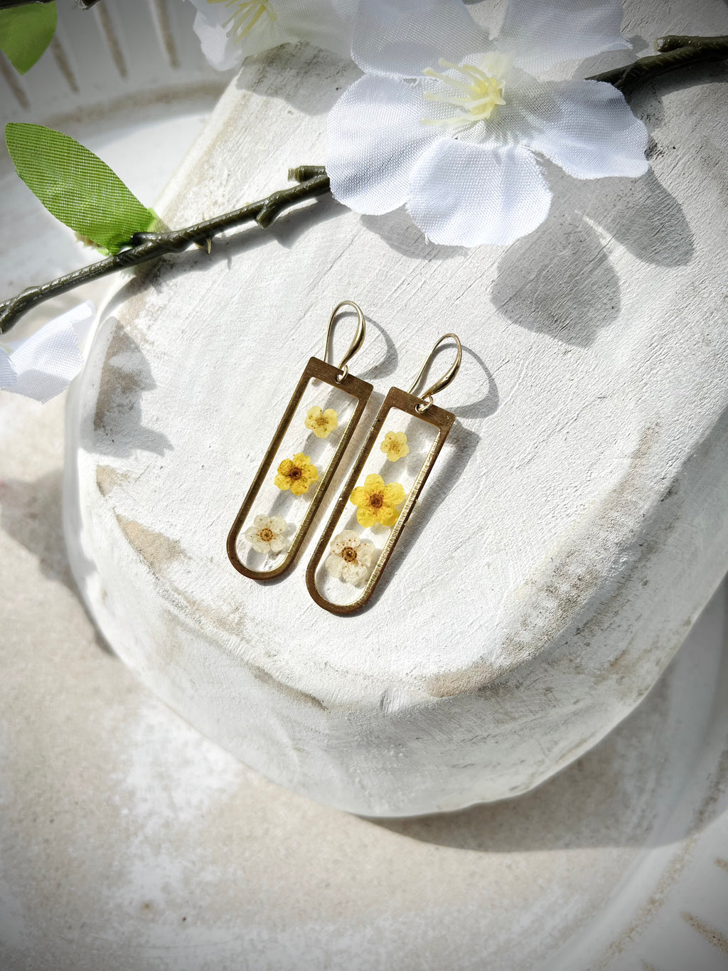 Plum Blossom Fade Dangle